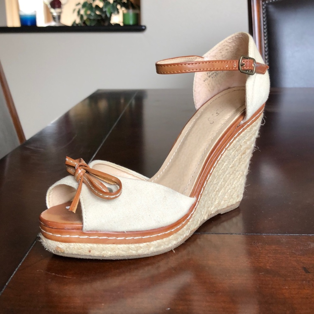 Twine Wedge Sandals